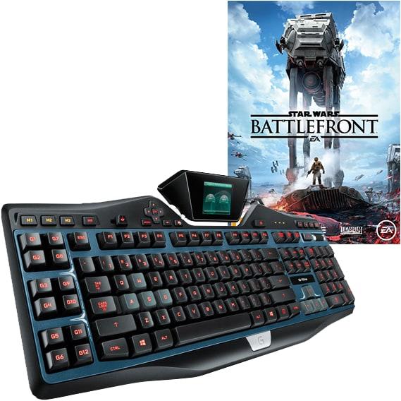 Produktbild Logitech Star Wars: Battlefront (PC) + G19s Gaming Keyboard