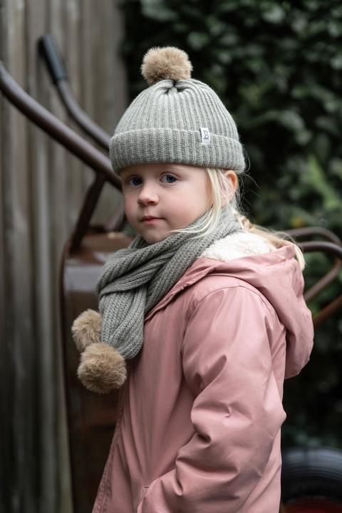 Immagine prodotto Baby's only Sciarpa con pompon Cool, verde urbano