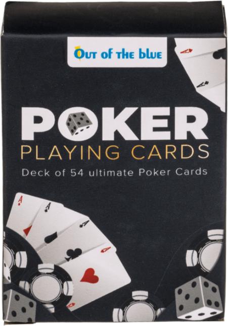 Produktbild Out of the blue Ootb - Mini-Spielkarten, Poker, ca. 6 x 4 cm, 54 Karten