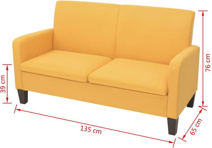 Produktbild vidaXL 2-Sitzer Sofa (2-Sitzer)