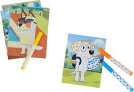 Produktbild Totum Bluey Stempel- und Malbuch mit Vorlagen