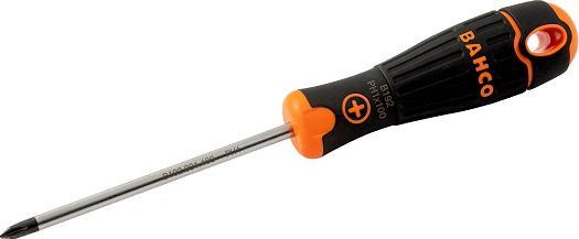 Actual product image Irimo BahcoFIT Phillips screwdriver with 2-component handle, PH2 × 300 mm (Cross recess)