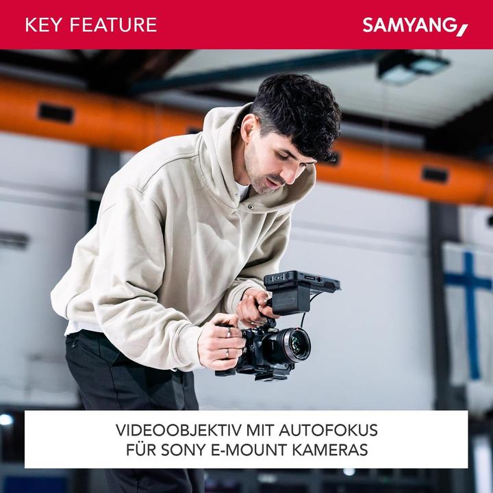 Image du produit Samyang V-AF 24mm T1.9, Sony E (Sony E, APS-C / DX, Plein format)