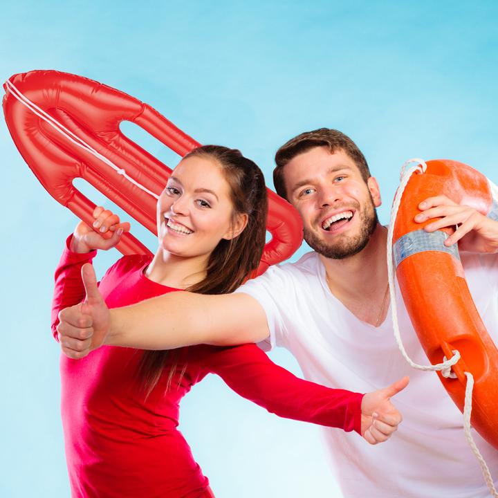 Produktbild Relaxdays Rettungsboje