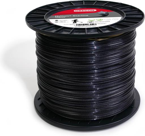 Actual product image Oregon Thread Nylium square 4.0 mm x 81 m (Trimmer line + line spool)