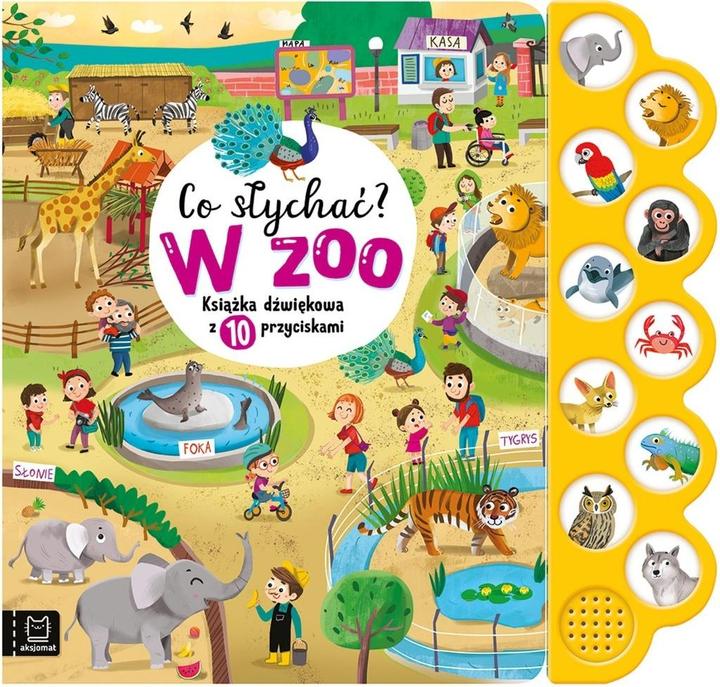 Produktbild Was ist los? Im Zoo. Klangbuch mit 10 Tasten