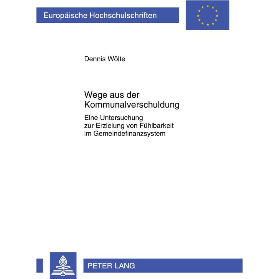 Wege aus der Kommunalverschuldung, Fachbücher von Dennis Sander