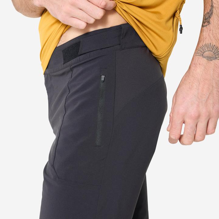 Produktbild Rockrider Velohose kurz atmungsaktiv Unisex schwarz (3XL)