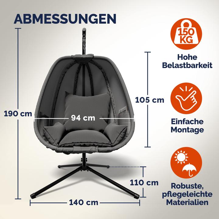 Produktbild Casaria Hängesessel