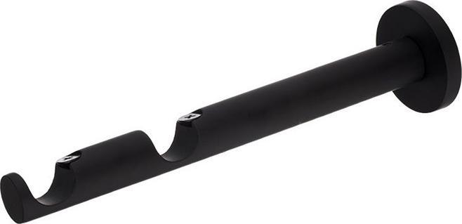 Domoletti Curtain Rod Bracket Double D19 M.Black