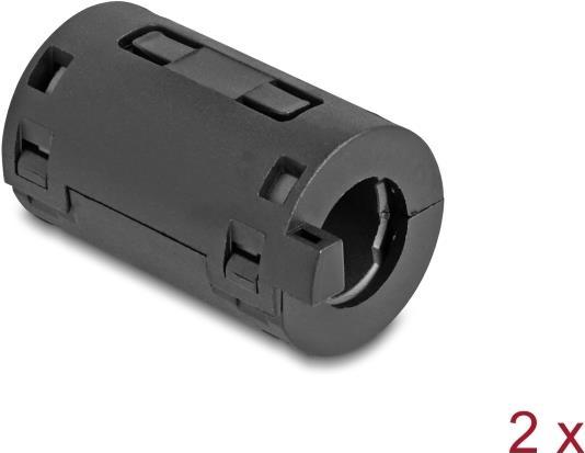 Immagine prodotto Delock Nucleo di ferrite / anello di ferrite per cavo tondo 11 mm 2 pezzi s