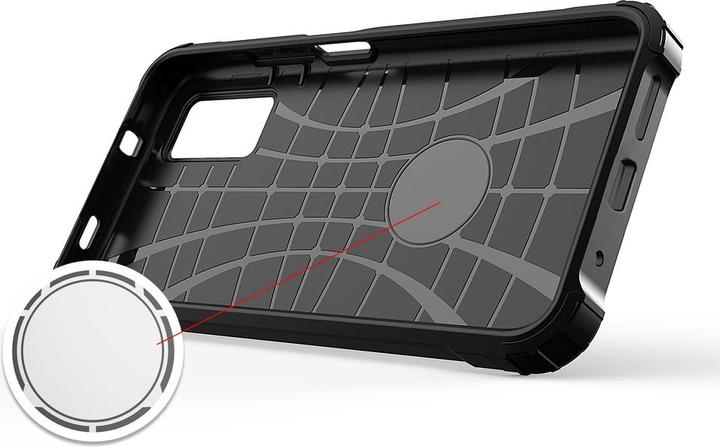 Produktbild Hurtel Hybrid Armor robuste TPU/PC Panzer Handyhülle Hard Case für Xiaomi Redmi Note 10 5G / Poco M3 Pro go (Xiaomi Redmi Note 10 5G)