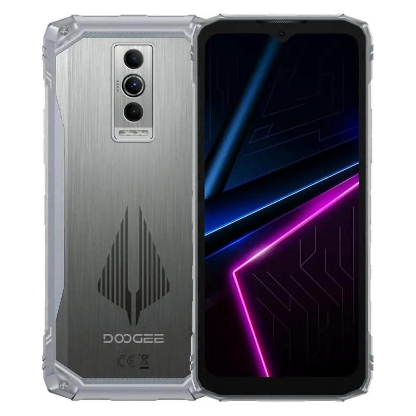 Doogee Blade 10 Pro Energy (NFC - 6.56" - 256 Go, 6 Go RAM) Argent (256 GB, Argent, 6.56", Dual SIM) (DOOGEE-BLADE10PROENERGY-SILVER)