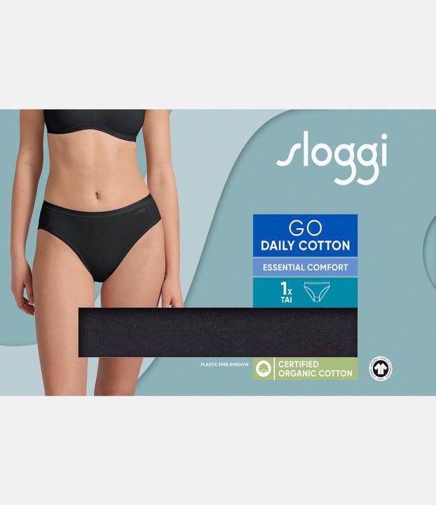 Actual product image Sloggi Brief GO DAILY COTTON TAI Damenslip 3er Pack (L, pack of 3)