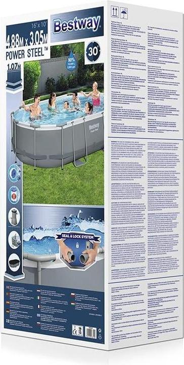 Produktbild Bestway Pool Steel (488 x 305 x 107 cm)