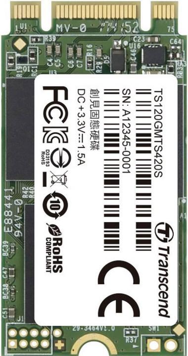 Immagine prodotto Transcend Mts420s (120 GB, M.2 2242)