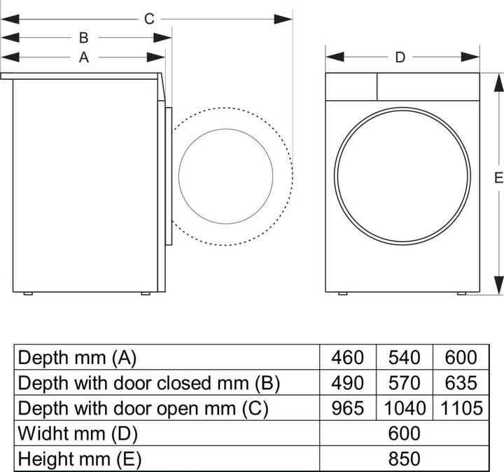 Produktbild Gorenje PS26/43140 W5G474A2P1 G400 (7 kg, Links)