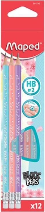 Produktbild Maped 851730 HB Graphitstift 12 Stück (HB, 12x)