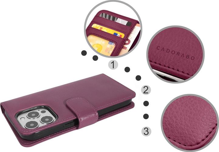 Image du produit Cadorabo Pochette 3 cartes (Apple iPhone 13 Pro Max)