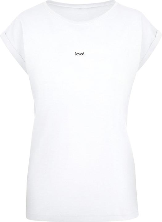 Produktbild Merchcode Ladies Love Extended Shoulder Tee - 113381 (4XL)