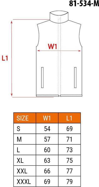 Valori nutrizionali e ingredienti Neo Gilet in piuma PREMIUM taglia M (M)