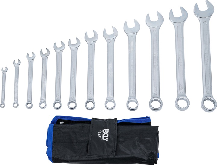 Image du produit BGS Jeu de clés à fourche (1/4", 5/16", 3/8", 7/16", 1/2", 9/16", 5/8", 11/16", 3/4", 13/16", 7/8", 15/16")