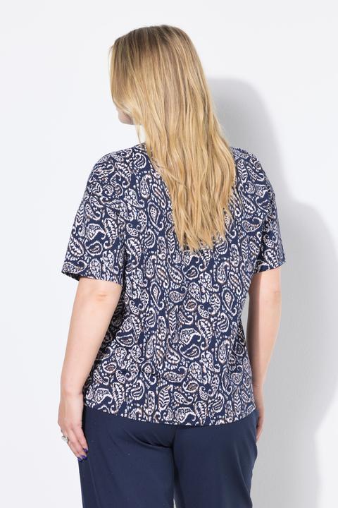 Image du produit Studio Untold T-shirt oversize, imprimé cachemire (42, 44)