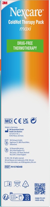Nutritional values and ingredients Nexcare ColdHot Maxi (1 x, 857 g)