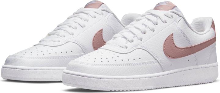 Actual product image Nike COURT VISION LOW NEXT NAT WHITE/PINK OXFORD Size: 10 (42)