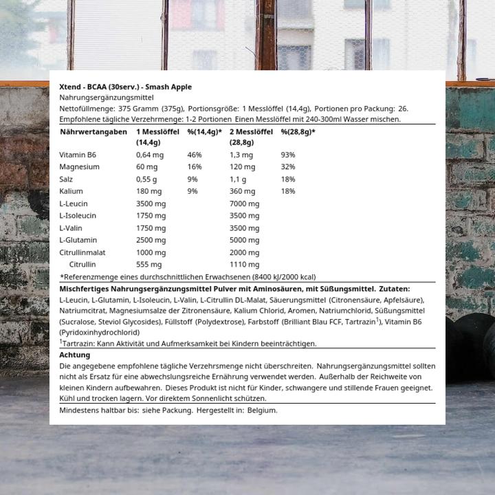 Image du produit Scivation Xtend BCAAS (1 pièce(s), Poudre, 423 g)