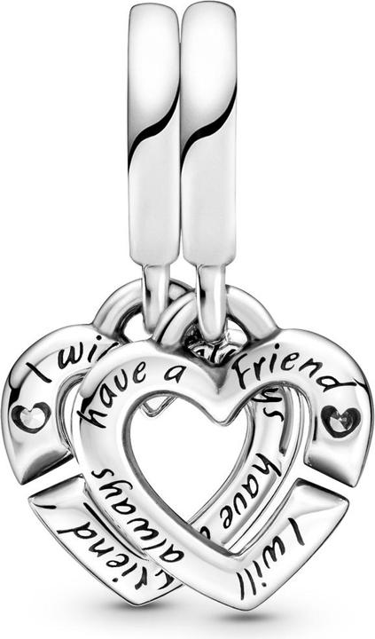 Produktbild Pandora Verbunden Schwesterherzen Split (Sterling Silber 925)