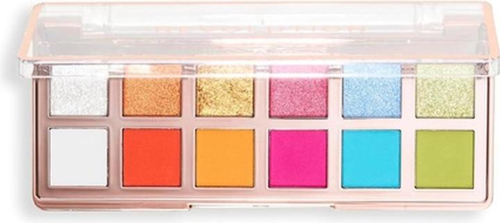 I Heart Revolution Revolution The Vibrant Icon Brights Palette 12 Pigmented Cream Matte
