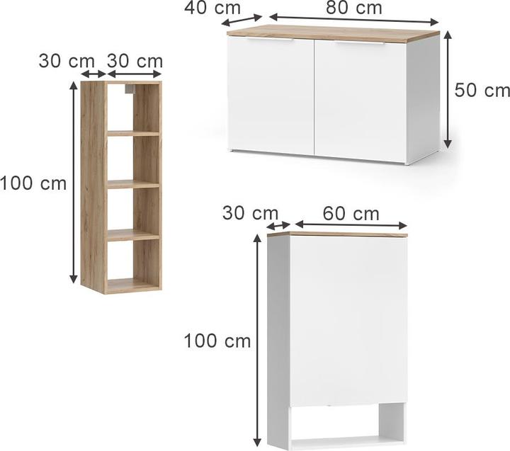 Produktbild Vicco Wido (60 x 100 x 30 cm)