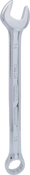 Produktbild KS Tools CHROMEplus Ringmaulschlüssel abgewinkelt (16 mm)