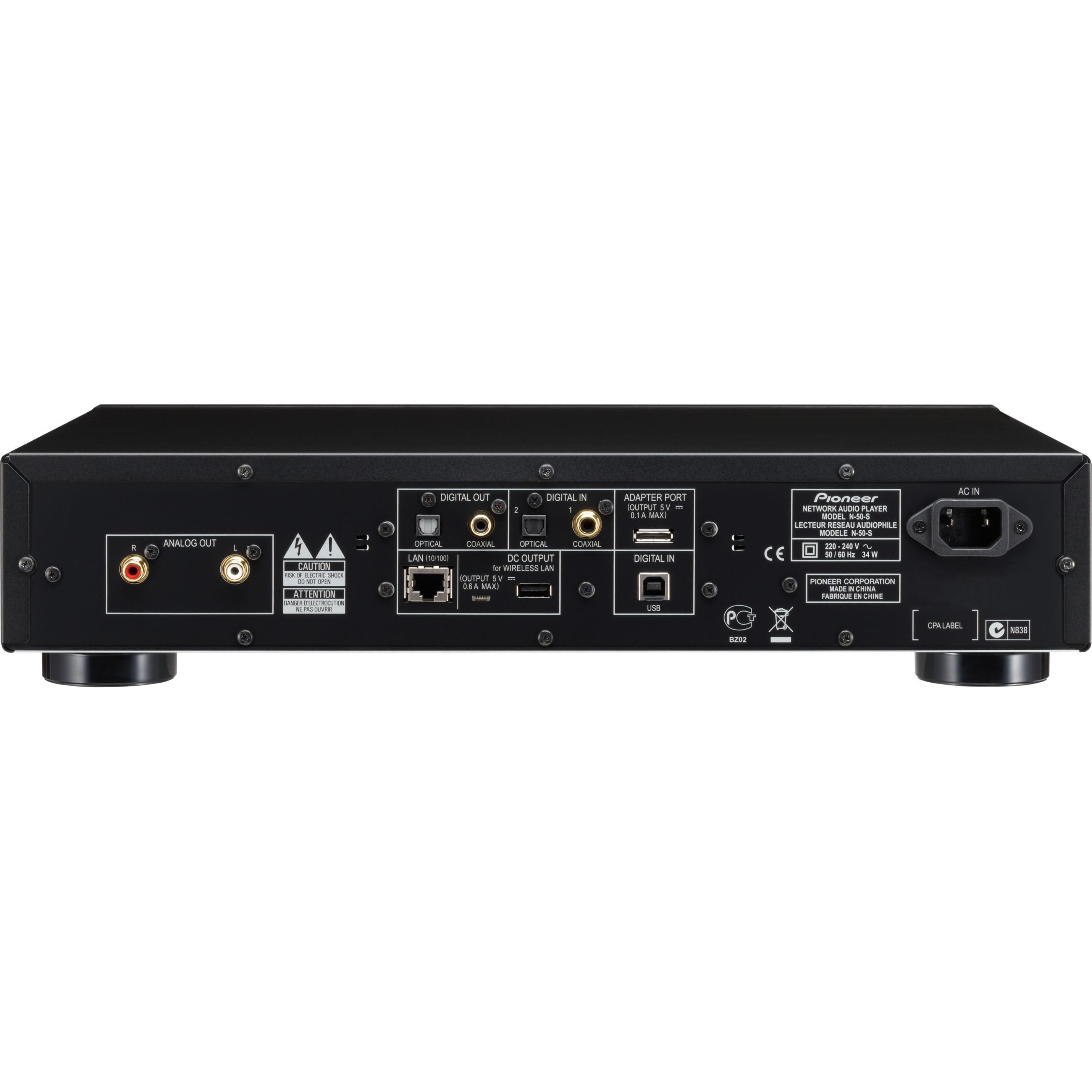 Pioneer N-50 Netzwerk-Audio-Player mit USB DAC - kaufen bei