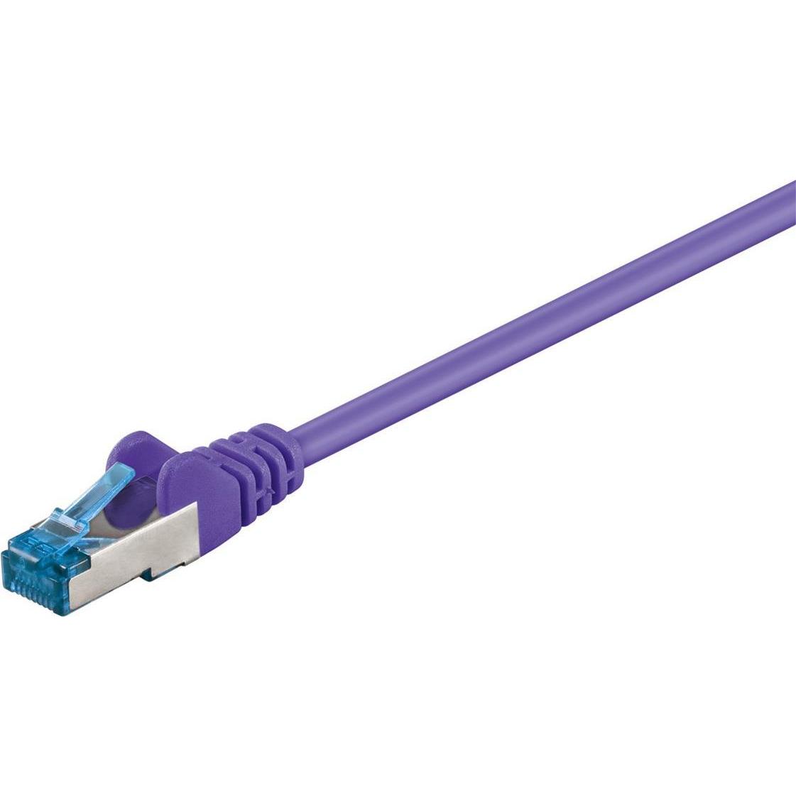 Goobay Netzwerkkabel (S/FTP, CAT6a, 2 m), Netzwerkkabel