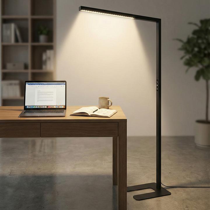 Produktbild Luxula LED-Büro-Stehleuchte - Slim Line (3500 lm)