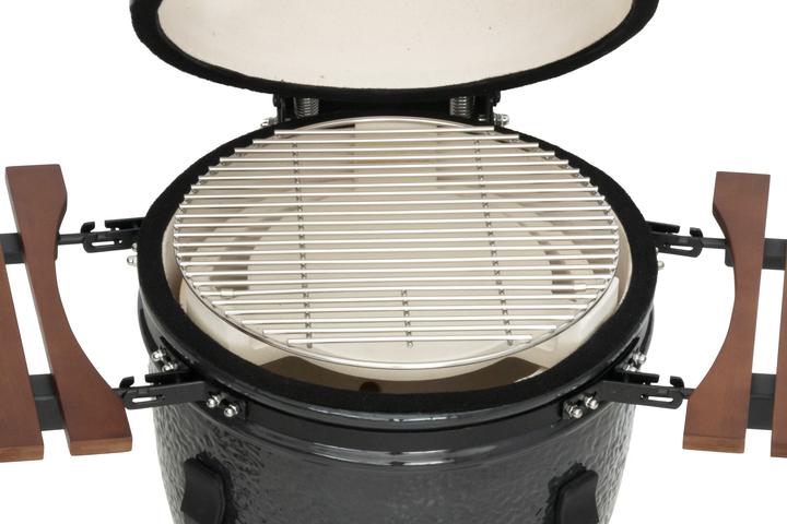 Actual product image Mustang Grill Kamado M Charcoal Charcoal Barbecue Grill Surface (Diameter)=380mm Grey (380 mm)