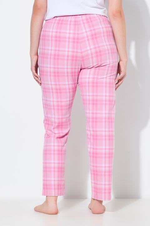 Produktbild Ulla Popken Pyjamahose, Karomuster, gerades Bein, Elastikbund (46, 48)