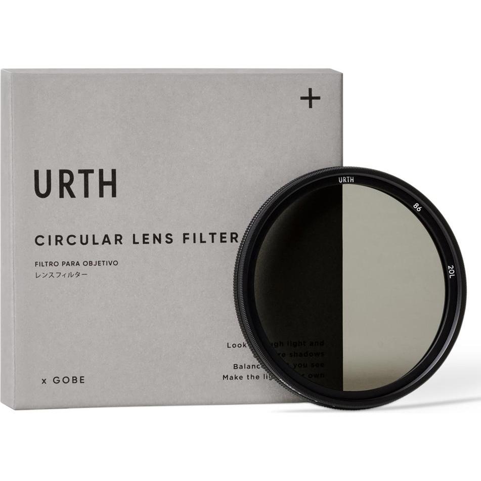 Urth 86mm ND2 32 (1 5 Stop) Variable ND Lens Filter (Plus+) (ND- / Grauverlauffilter, 86 mm), Objektivfilter