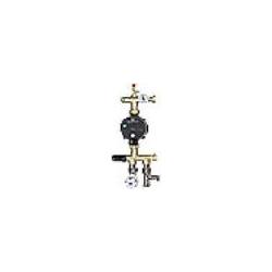 Uponor Fluvia T Pumpeshunt Push 23 med Wilo Yonos PARA RKA 1-6 pumpe - Daekker 480 m² ved 25 W/m² ell, Zubehör Heizen