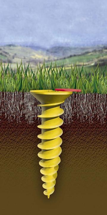 Actual product image Juwel Clothes horse / rotary dryer Novastar 500 Compact easy to open thanks to light tensioning lever (45 m)