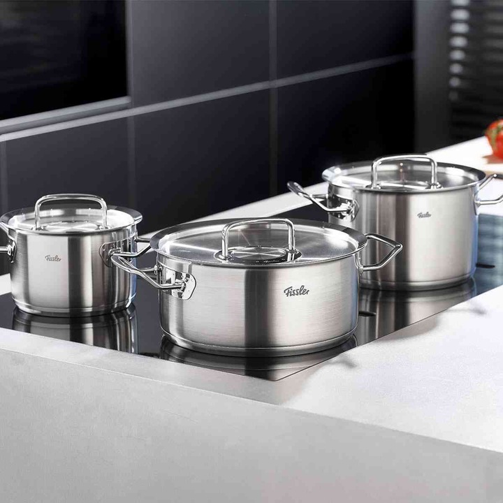 Actual product image Fissler Professional Collection (20 cm, Pan set + pot set, Stainless steel)
