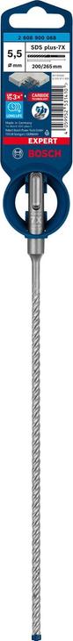 Produktbild Bosch Professional Zubehör EXPERT SDS plus-7X Hammerbohrer, 5,5 x 200 x 265 mm (5.5 mm)
