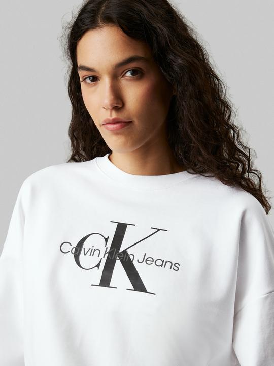Produktbild Calvin Klein Jeans Ls Monologo French Terry Rlxd Cr (XS)