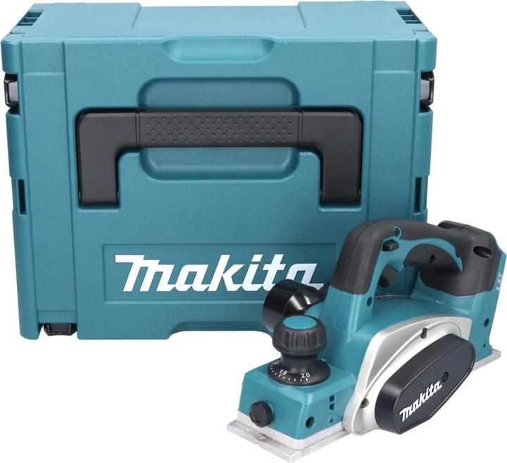 Produktbild Makita DKP 180 ZJ Akku Hobel 18 V 82 mm + Makpac - ohne Akku, ohne Ladegerät
