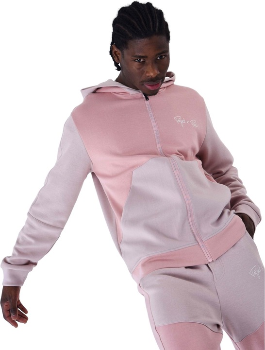 Actual product image Project X Paris hoodie zipped ebroidered sleeves (M)