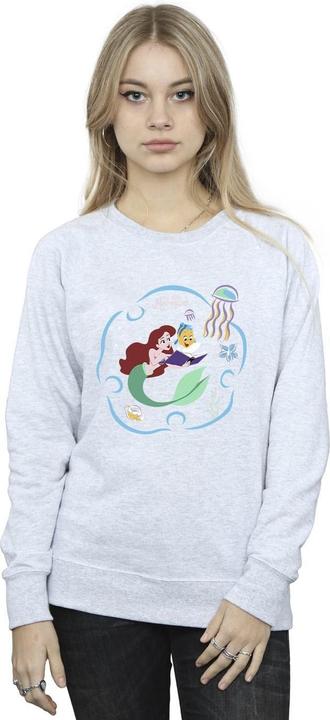 Immagine prodotto Disney The Little Mermaid Reading A Book Felpa Donna (S)