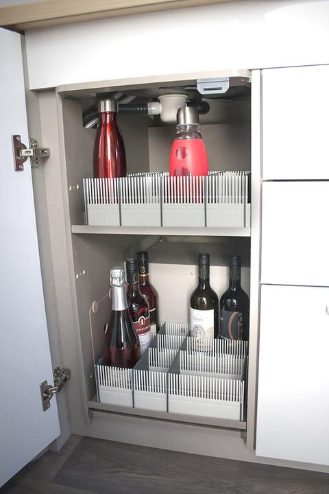 Produktbild Purvario Stauleisten 100 MAXXI 8-teilig, Lichtgrau/Anthrazit