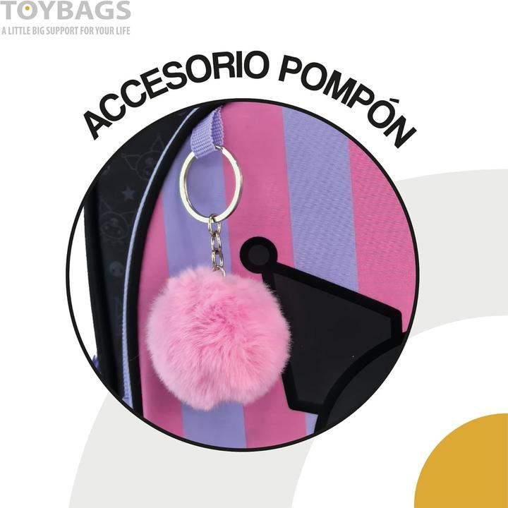 Actual product image Kuromi Kinderrucksack
